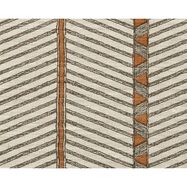 2020s Zanzibar Rust Pillow Cover, 12x20 Pillow For Sale - Image 5 of 5