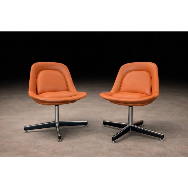A striking pair of “Pollock” armchairs produced by Forma in the 1970s, reflecting Brazil’s embrace of international...