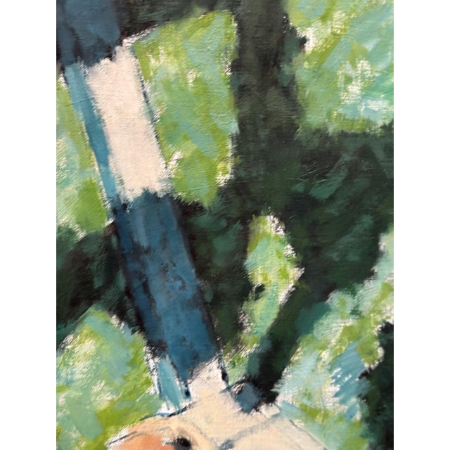 Sune Alehammar, Peaches on Chair, 1960s, Oil Painting on Canvas, Framed For Sale - Image 7 of 18