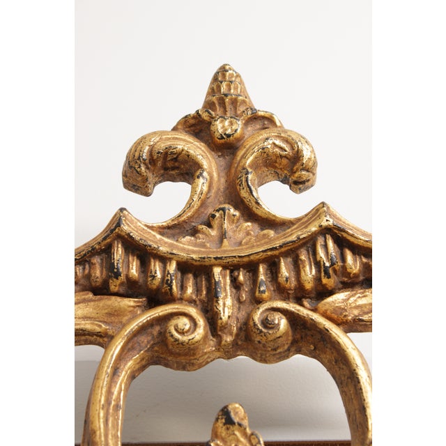 Friedman Brothers Model 6522 Phoenix Carved Gold Mirror For Sale - Image 10 of 13