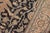 1990s Art Nouveau Charcoal/Tan Wool Rug - 3'1'' X 4'10'' For Sale - Image 5 of 10