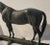 Folk Art Mid 20th Century Cast Iron Horse Doorstop Signed Hunter For Sale - Image 3 of 7