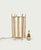 Wood Italian Bamboo and Rattan Floor Lamp in the style of Louis Sognot, 1960s For Sale - Image 7 of 15