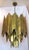 1970s Mid Century Modern Tom Greene Torch Cut Brass Brutalist Chandeliers - a Pair For Sale - Image 12 of 18