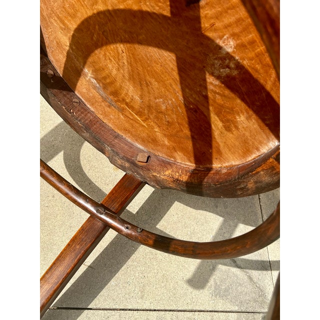 Pair of Antique Thonet-Style Bentwood Armchairs For Sale - Image 12 of 12