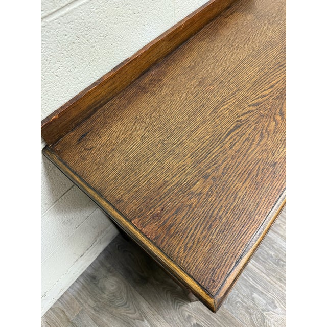 Antique Arts and Crafts Mission Style Oak Dresser Chest of Drawers For Sale In Kansas City - Image 6 of 15