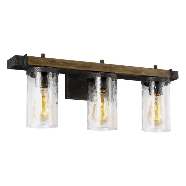 Influenced by both rustic and industrial design, the transitional Angelo chandelier collection by celebrates the beauty of...