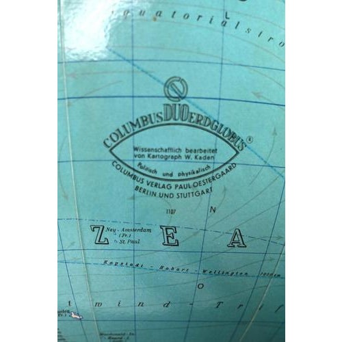 Columbus Duo Globe in Brass For Sale - Image 11 of 14