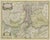 Antique Map of Gelderland and Utrecht in the Netherlands, 1629 For Sale