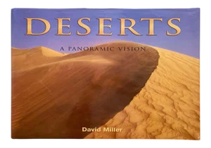 Deserts A Panoramic Vision by David Miller Large Hardcover Book