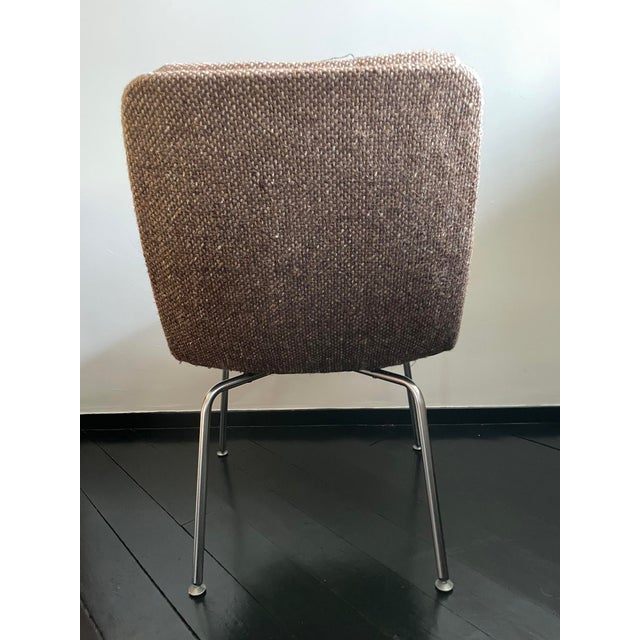 Artifort Brown Desk Chair attributed to Geoffrey Harcourt for Artifort, 1960s For Sale - Image 4 of 7