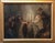 Anton Peczely, Blessing of the Tzadik (Rebbe) Rare Hungarian Judaica Oil Painting Anton Peczely For Sale