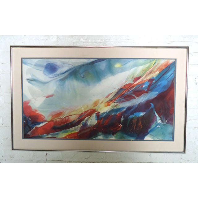 Vintage Modern Style Painting For Sale - Image 4 of 10