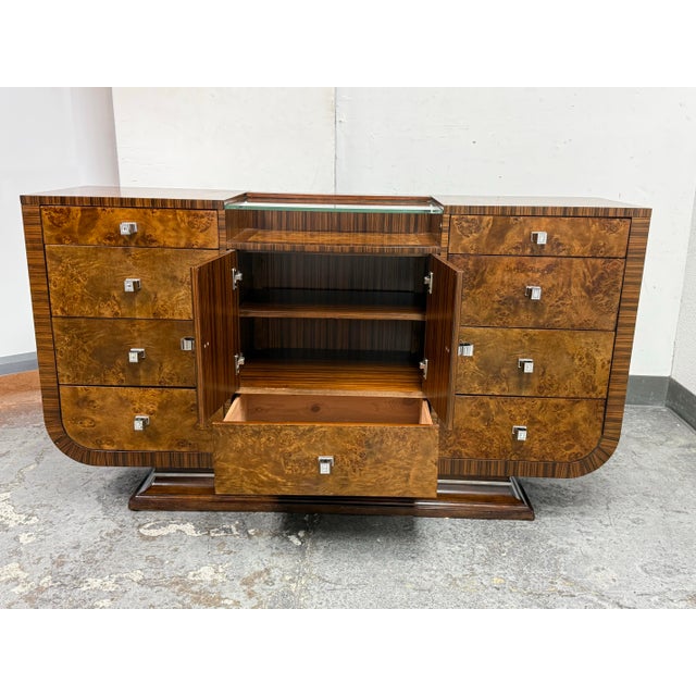 Michael Amini for Aico Cloche Sideboard, Bourbon For Sale - Image 4 of 12