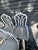 Wood Set of 6 White Rattan Dining Chairs-Coastal Vintage Elegance For Sale - Image 7 of 10