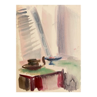 1952 Robert Colborne Table Top Still Life Painting For Sale