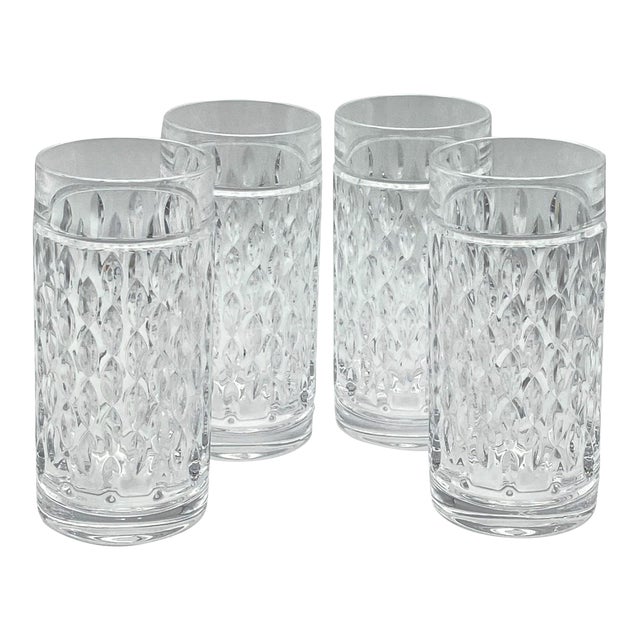 Ralph Lauren Aston Crystal Highball Glasses – Set of 4 For Sale