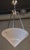 Art Deco Style Pendant by Vianne, France late 20th Century. The shade is from the factory whilst the metal base and wiring...