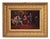 Italian Artist, Interior Scene, 1941, Oil on Panel, Framed For Sale