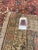 Red Ca.1900 Antique Caucasian Khilla Rug 8'7''x4'4'' For Sale - Image 8 of 9