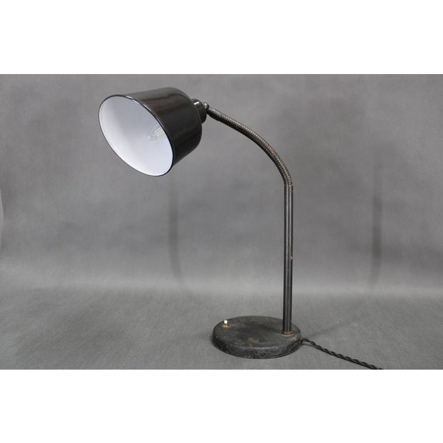 1930s Adjustable Table Lamp, Czechoslovakia, 1930s For Sale - Image 5 of 12