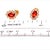 Natural Sapphire Diamond Stud Earrings 14k Gold 0.80 TCW Certified For Sale - Image 10 of 11
