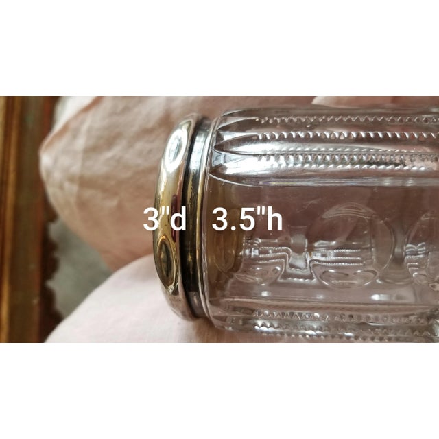 Antique Sterling Silver Cherub Powder Jar For Sale In San Antonio - Image 6 of 9