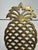 Pair of Vintage Brass Pineapple Wall Candle Sconces For Sale - Image 4 of 9