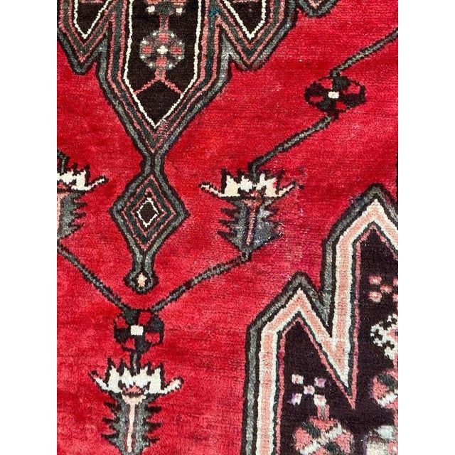 Vintage Tribal Mazlaghan Rug, 1950s For Sale - Image 4 of 17