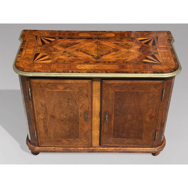18th Century Maltese Walnut Marquetry Cabinet, 1720 For Sale - Image 10 of 18