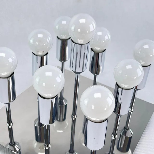 1970s Chrome Ceiling Lamp by Cosack, 1970s For Sale - Image 5 of 10