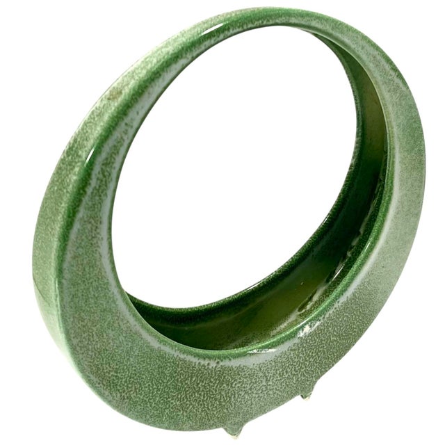 Mid Century Japanese Modernist Ikebana Vase For Sale - Image 4 of 6