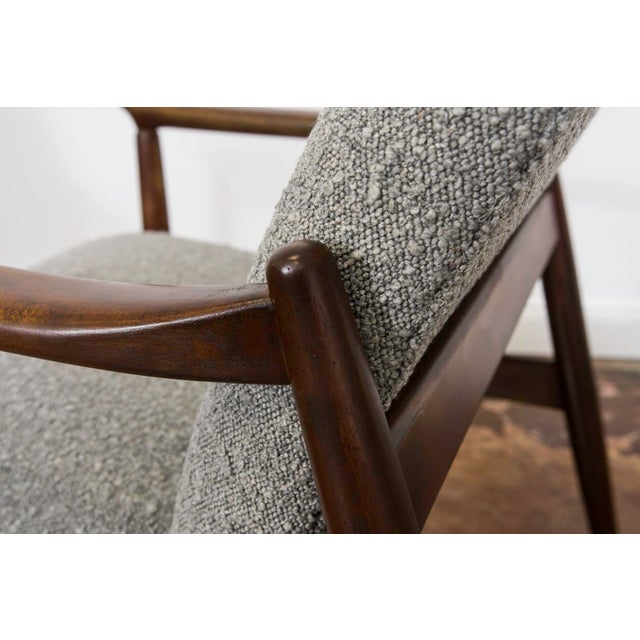 Mid-Century Modern High Back Lounge Chair by Edmund Homa, Poland, 1960s For Sale - Image 4 of 14