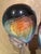 Mid-Century Modern Vintage Dino Rosin "Amanti" Chalcedony Glass Sculpture of Two Faces For Sale - Image 3 of 5