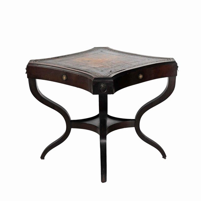 Antique Mahogany Side Table For Sale - Image 9 of 11