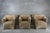 Cassina Le Tentazioni Armchairs in Beige Velvet by Mario Bellini for Cassina, 1970s, Set of 6 For Sale - Image 4 of 18