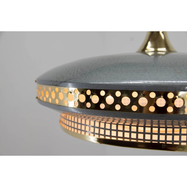 Space Age Mimtal Pendant by Ludib Bratislava, Czechoslovakia, 1960s For Sale - Image 9 of 12