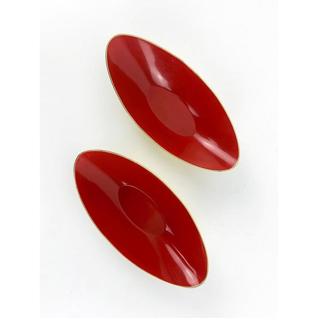 Gunnar Ander Swedish Brass Bowls by Gunnar Ander for Ystad-Metall, 1960s, Set of 2 For Sale - Image 4 of 15