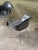 Plastic Fiberglass Armchairs Zenith C.G. Elephant Hide Grey by Charles and Ray Eames for Herman Miller, 1950s, Set of 2 For Sale - Image 7 of 18