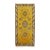 Zabihi Collection Yellow Antique Khotan Scatter Rug - 2'1" x 4' For Sale