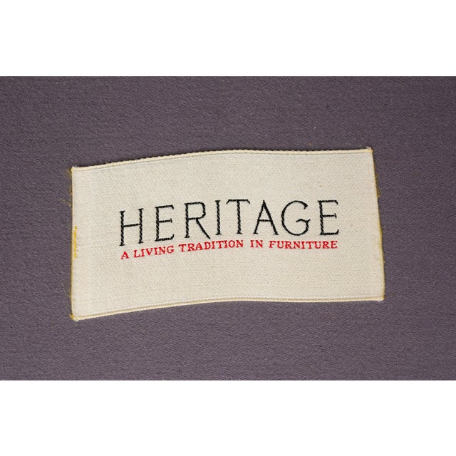 Pair of Mid-Century Lounge Chairs by Heritage For Sale - Image 10 of 10