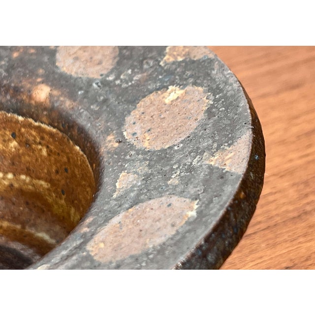 1960s Mid-Century Modern Danish Studio Pottery Bowl by Lisbeth Sallingboe for Jelling Keramik, 1960s For Sale - Image 5 of 18