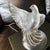 1990s Lalique ‘Dea’ Dove Large Sculpture French Crystal Sculpture France Signed For Sale In New York - Image 6 of 10