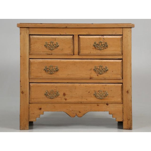 Antique Country Pine Chest Of Drawers Or Dresser Chairish