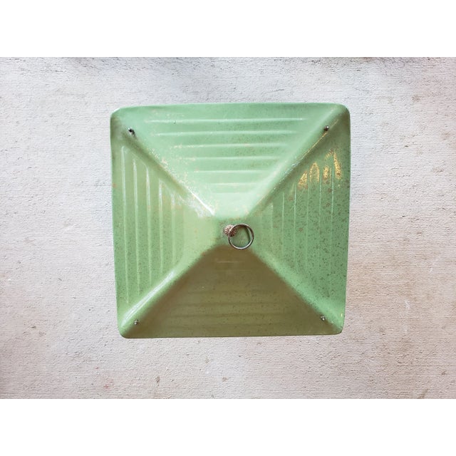 Metal Mid 20th Century Reliance Green Asian Style Birdcage For Sale - Image 7 of 13