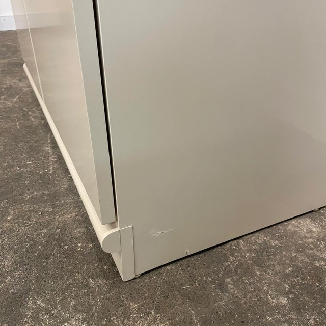 1980s Postmodern Broyhill Faux Marble Top Low Dresser For Sale - Image 9 of 13