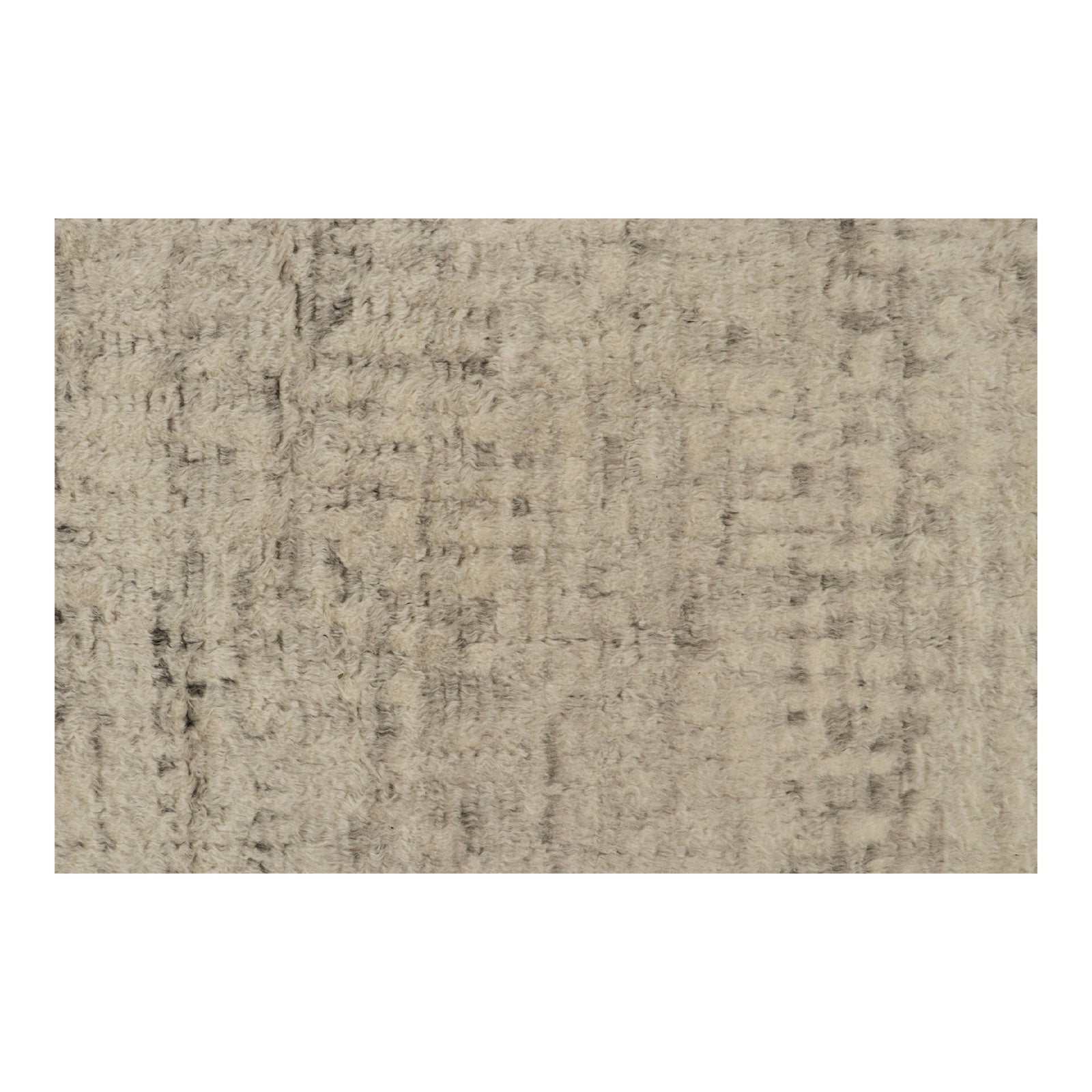Rug & Kilim’s Modern Textural Rug in Beige and Brown Salt and Pepper ...