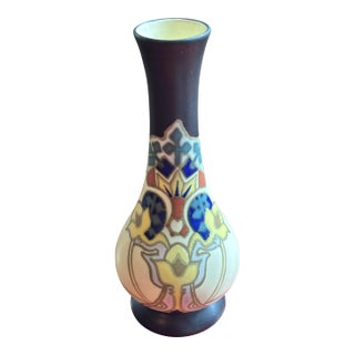 Royal Goedewaggen Art Nouveau Porcelain Vase For Sale