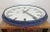 Industrial German Blue Factory Wall Clock from Burk, 1960s For Sale - Image 14 of 18