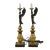 A dramatic pair of neoclassical revival figural table lamps, dating from the early-to-mid 20th century (circa 1920–1940)....